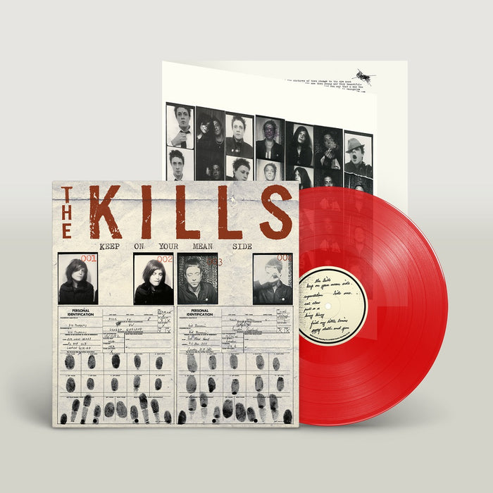 The Kills Keep On Your Mean Side Vinyl LP Transparent Red 2023