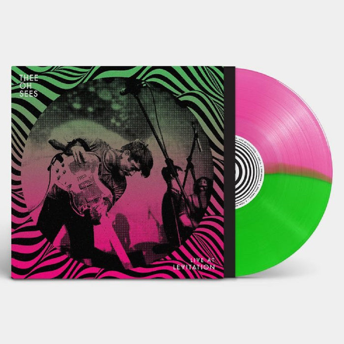 Thee Oh Sees Live At Levitation Vinyl LP Neon Pink/Green 2023