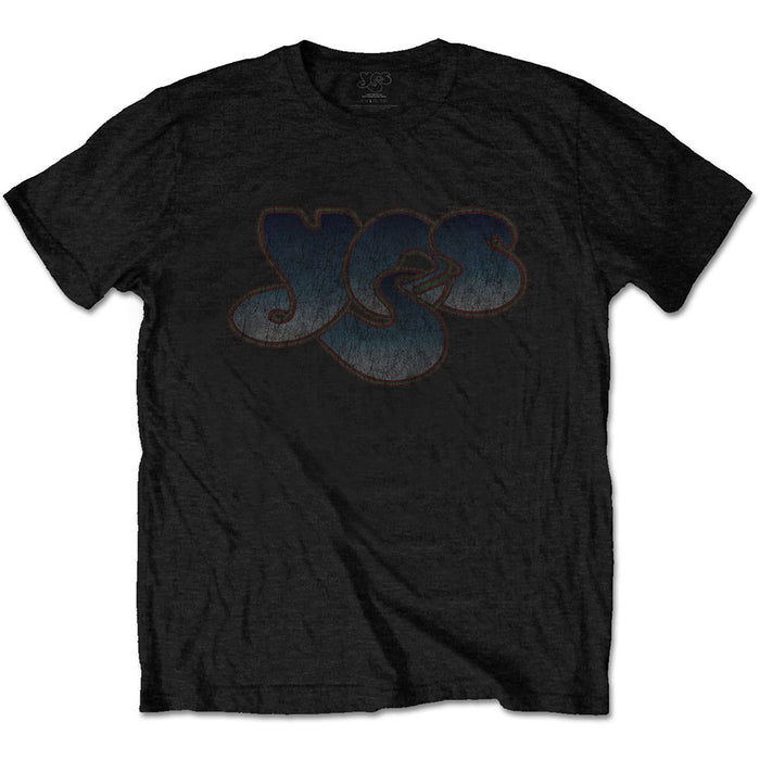 Yes Vintage Log Black X-Large Unisex T-Shirt