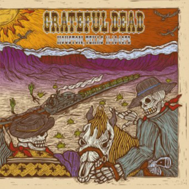 GRATEFUL DEAD HOUSTON TEXAS DOUBLE LP VINYL NEW 2014 33RPM