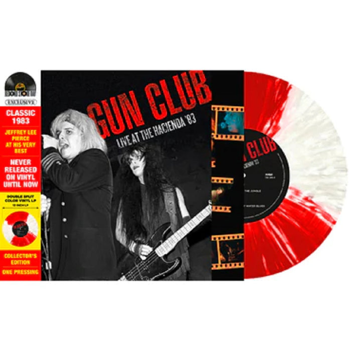 The Gun Club Live At The Hacienda '83 Vinyl LP Red/White Splatter RSD 2022