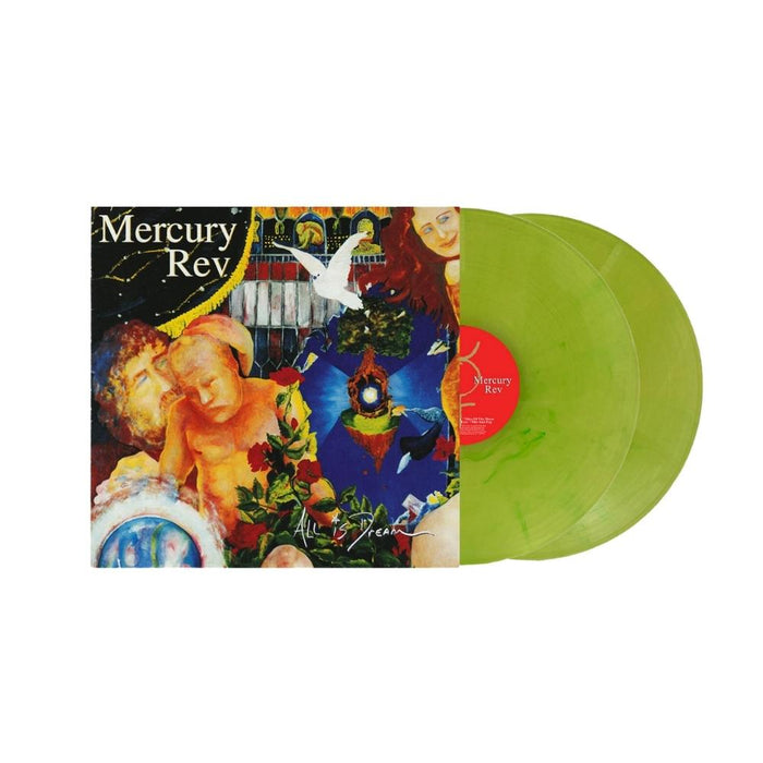 Mercury Rev All Is Dream Vinyl LP Yellow And Green Marble Colour Reissue 2022