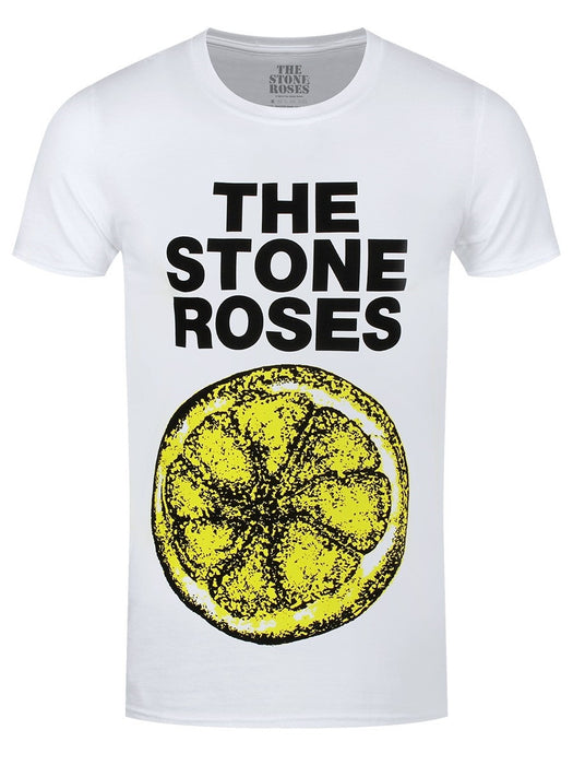 The Stone Roses Lemon 1989 Tour White Large Unisex T-Shirt