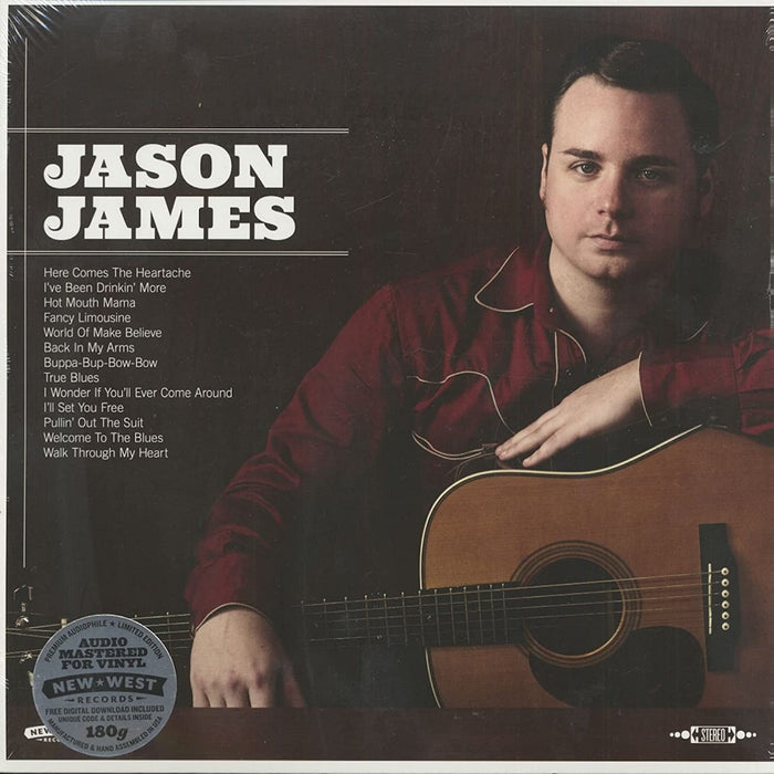 Jason James Jason James (Self-Titled) Vinyl LP + CD 2015