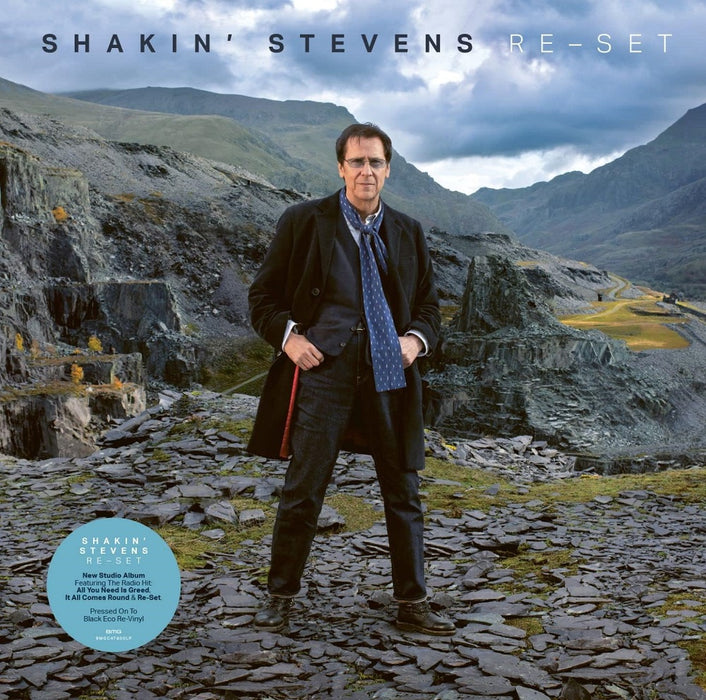 Shakin' Stevens Re-Set Vinyl LP Eco 2023