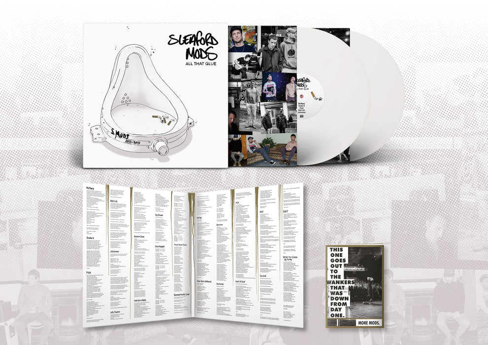 Sleaford Mods All That Glue Vinyl LP Indies White Colour 2020