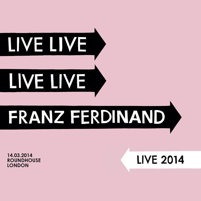 FRANZ FERDINAND LIVE 2014 DOUBLE LP VINYL NEW 33RPM