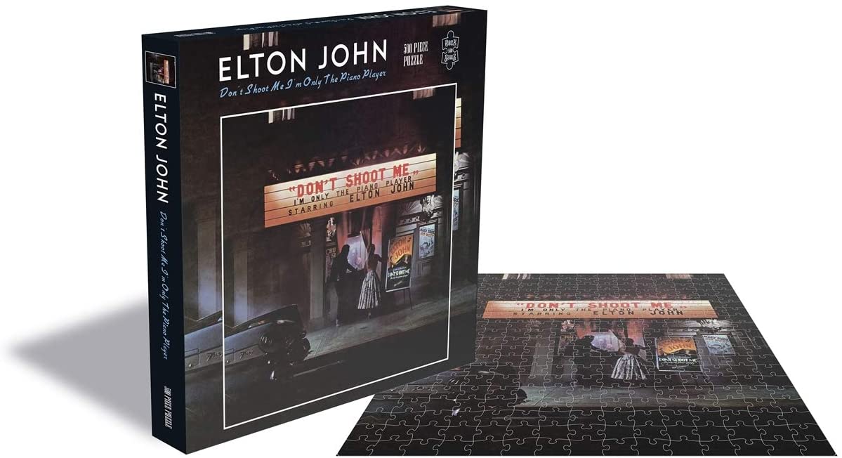 Elton John Jigsaw Puzzle Dont Shoot Me Im Only The Piano Player - 500 Piece