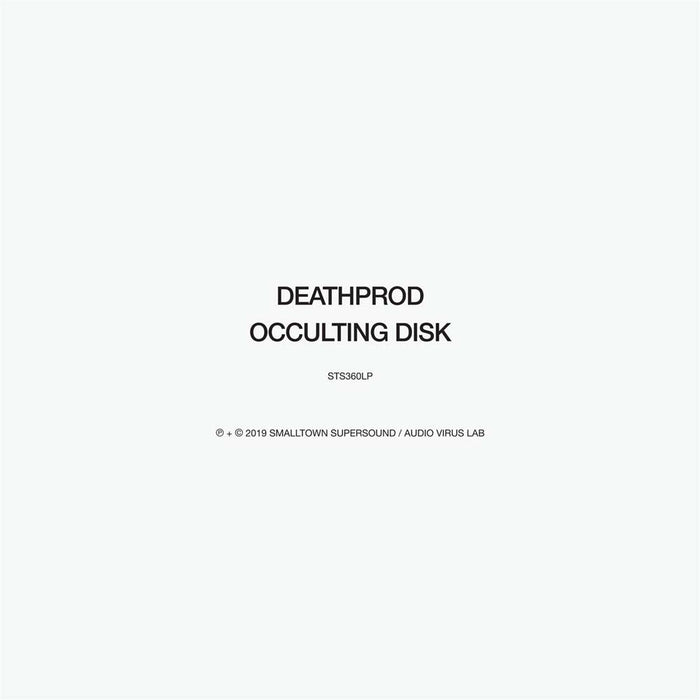 Deathprod Occulting Disk Vinyl LP 2019