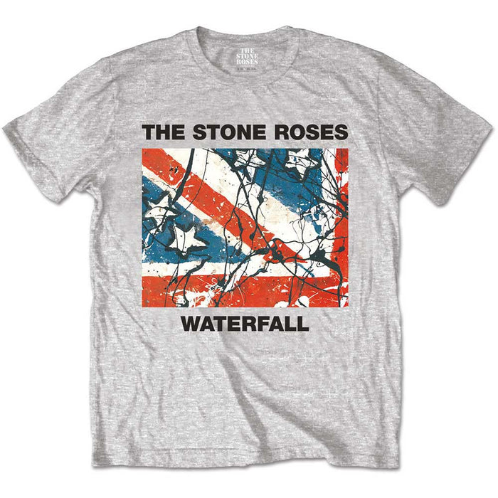 STONE ROSES Waterfall MENS Grey SIZE SMALL T-SHIRT NEW