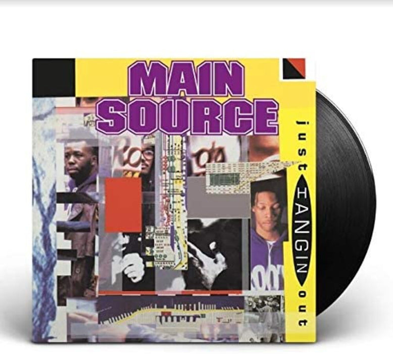 Main Source Hangin Out / Live At The BBQ 7" Vinyl Single 2021