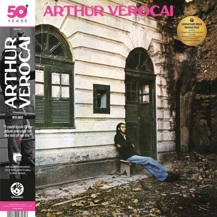 Arthur Verocai 50 Years Edition Vinyl LP Indies Gold & Black Colour 2022