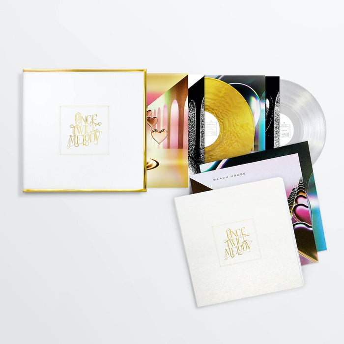 Beach House Once Twice Melody Vinyl LP Box Set Gold Edition 2022