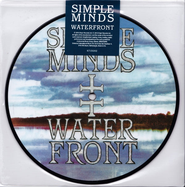 Simple Minds Waterfront Vinyl 7" Single Picture Disc RSD 2015