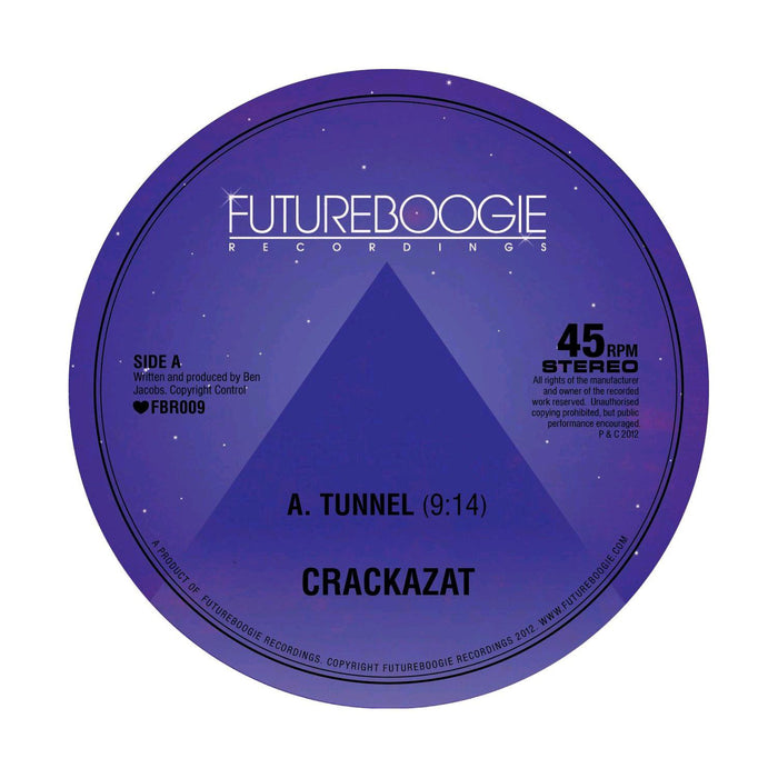 Crackazat Tunnel 2012 Electronic Dance House Music 12'' Single Vinyl Brand New