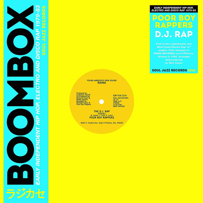 Poor Boy Rappers The DJ Vinyl 12" Single 2018