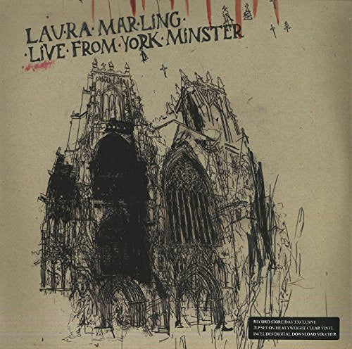 LAURA MARLING Live from York Minster DOUBLE LP Vinyl NEW Ltd Ed Clear RSD 2017