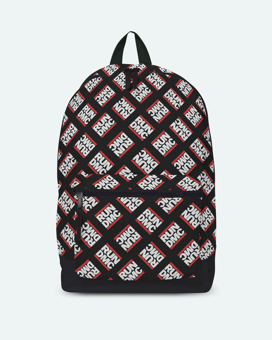 Rolling Stones Vintage Albums Pattern Rucksack New with Tags