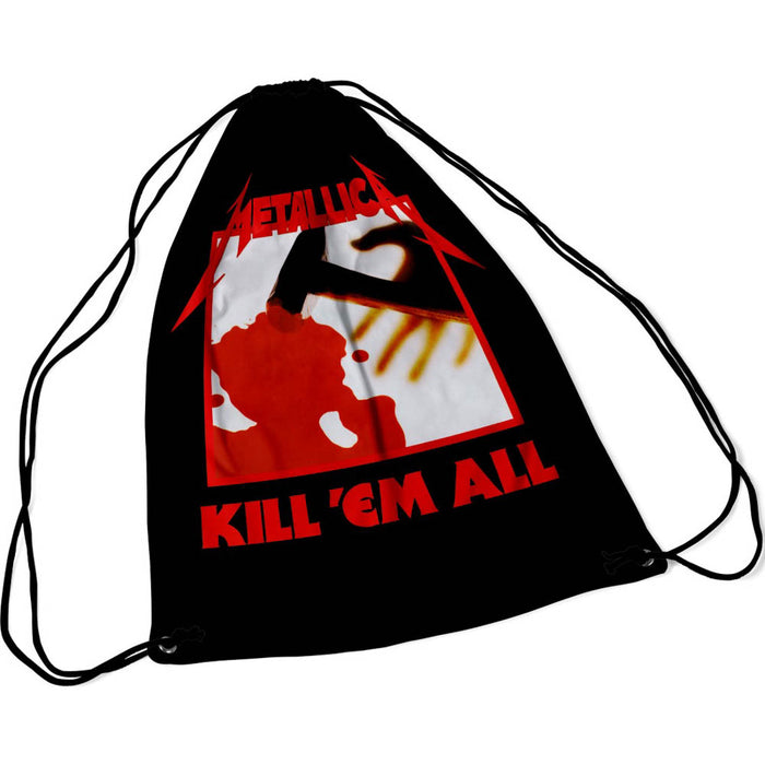 Metallica Kill Em All Draw String Bag New with Tags