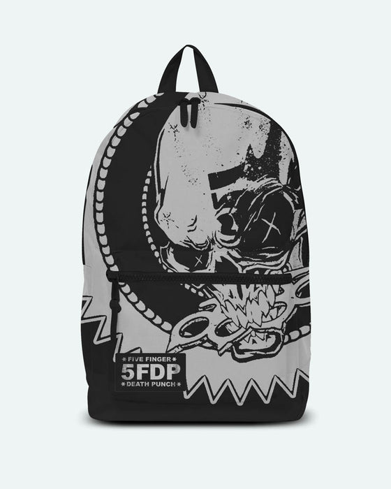Five Finger Death Punch Knuckle Rucksack New with Tags