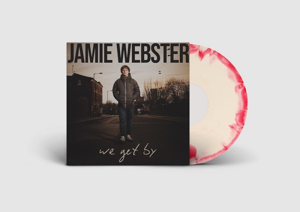 Jamie Webster We Get By Vinyl LP Red & White Swirl Colour 2022