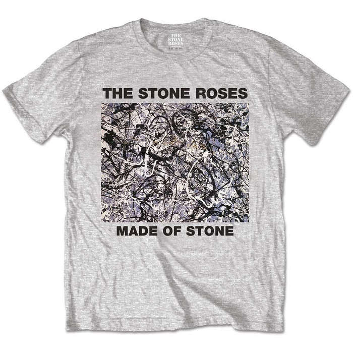 THE STONE ROSES Made Of Stone MENS Grey size SMALL T-Shirt NEW