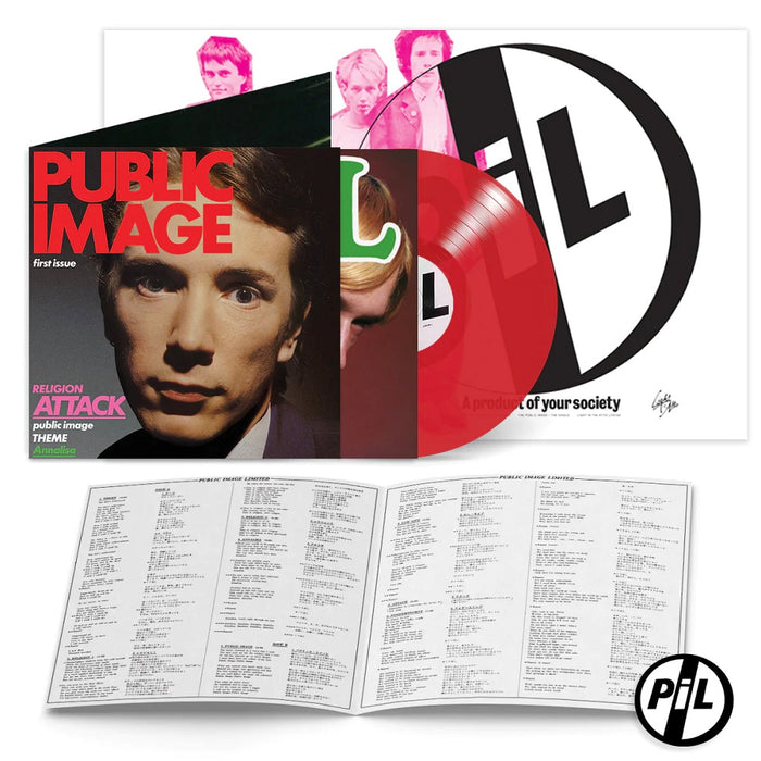 Public Image Ltd. First Issue Vinyl LP Red Colour 2023