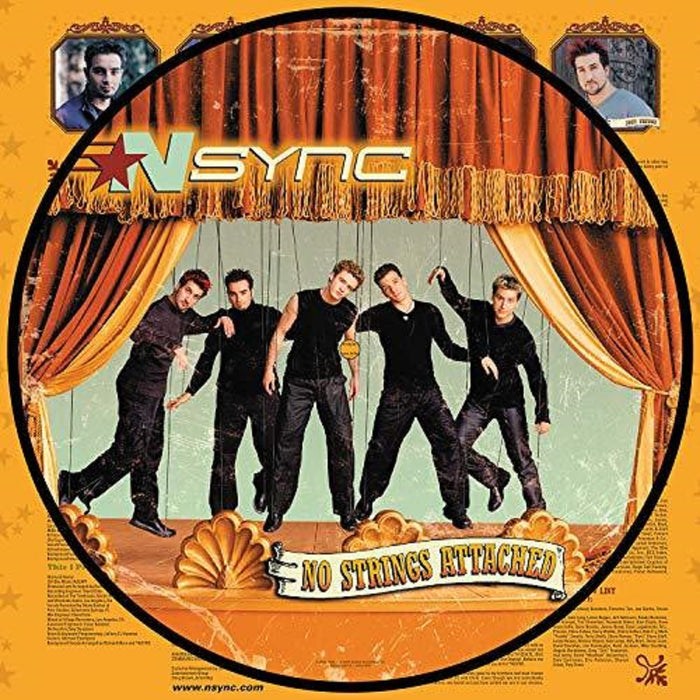 NSYNC No Strings Attached Vinyl LP 20th Anniversary Picture Disc 2020