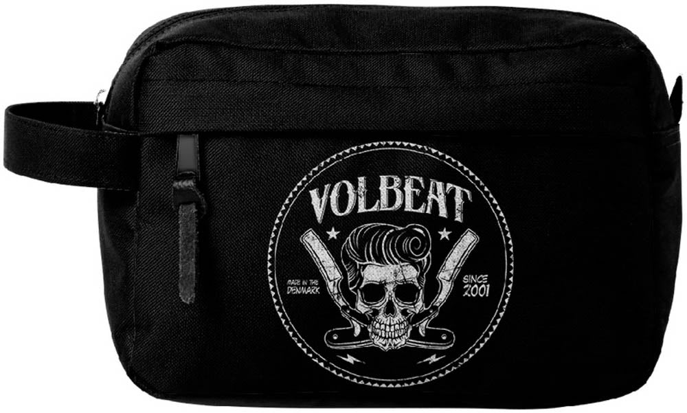Volbeat Barber Pocket Wash Bag New with Tags