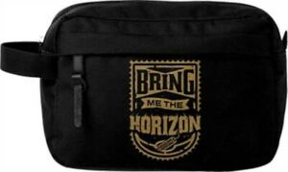 Bring Me The Horizon Gold Wash Bag New with Tags
