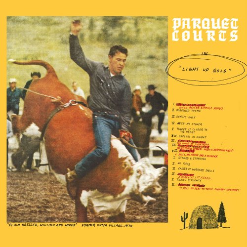 Parquet Courts Light Up Gold Vinyl LP 2013