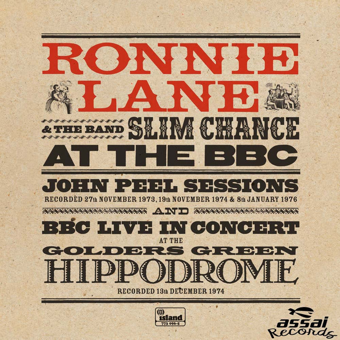 Ronnie Lane The Band Slim Chance At The BBC Vinyl LP Colour RSD 2019