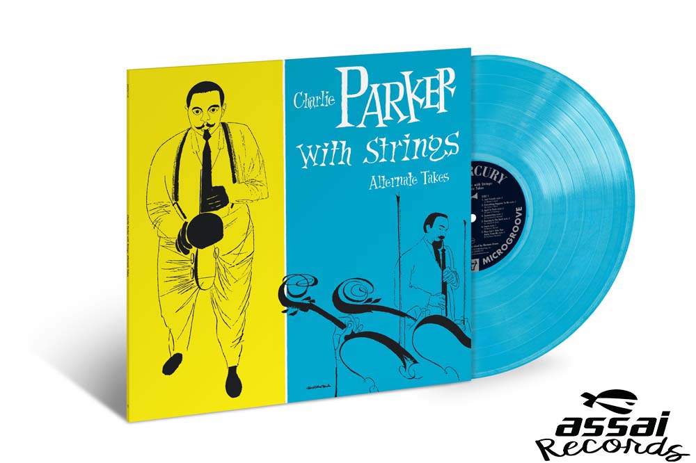 Charlie Parker with Strings Alternate Takes Vinyl LP Blue Colour RSD 2019