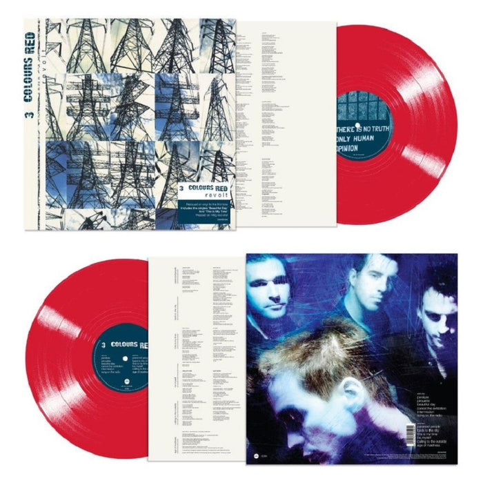 3 Colours Red Revolt Vinyl LP Red Colour 2022