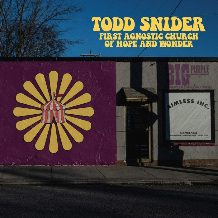 Todd Snider First Agnostic Church Of Hope & Wonder Vinyl LP 2021