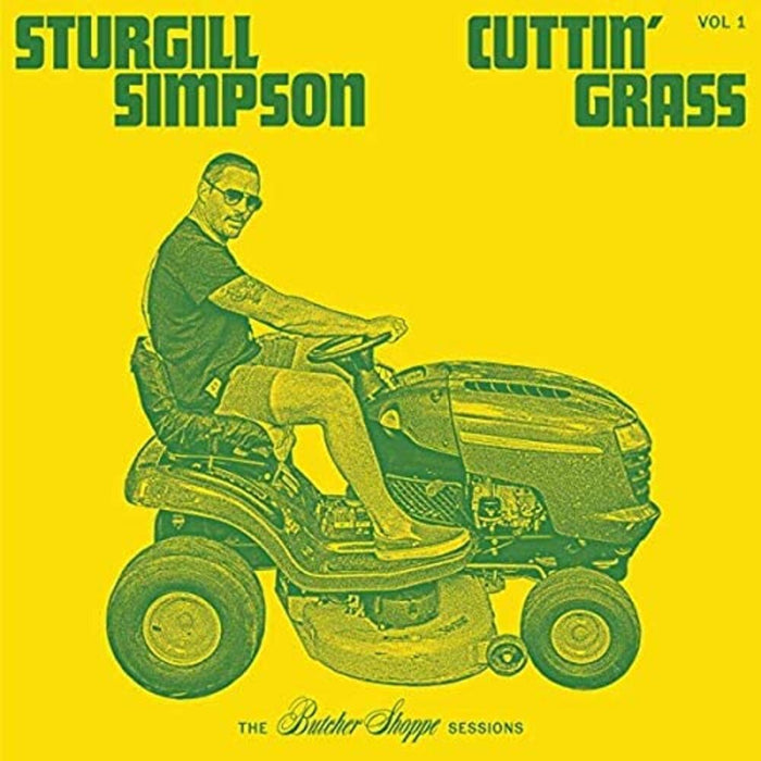 Sturgill Simpson Cuttin Grass Vinyl LP Indies Opaque Green & Yellow Colour 2020