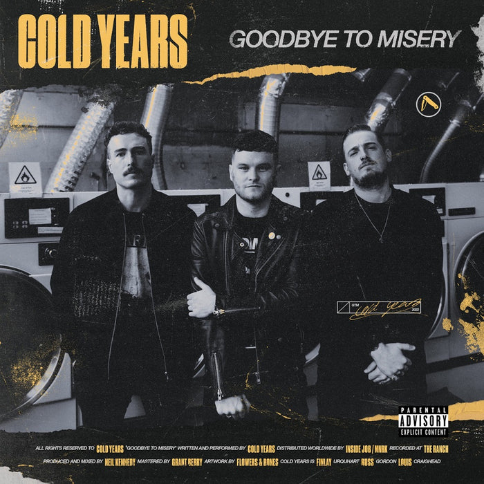 Cold Years Goodbye To Misery Vinyl LP Indies Neon Yellow Colour 2022