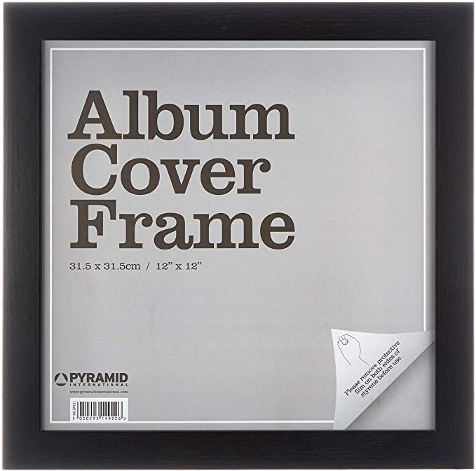 Album Cover Wall Art Frame BLACK MDF, PVC, Paper 31 x 31.5 x 1.3 cm