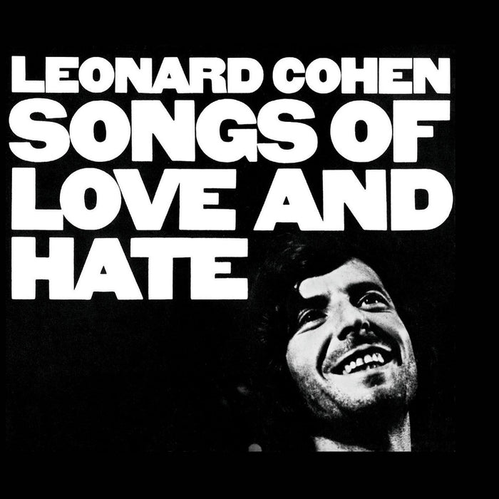 Leonard Cohen Songs Of Love And Hate Vinyl LP Opaque White Colour Black Friday 2021