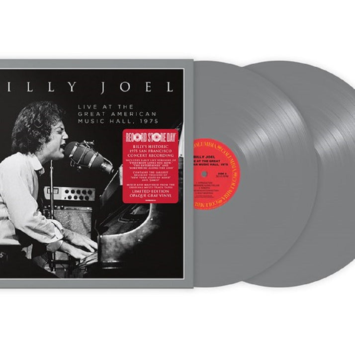 Billy Joel Live at the Great American Music Hall Vinyl LP Opaque Grey Colour RSD 2023