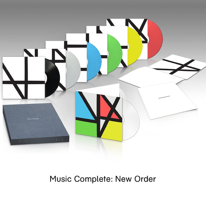 New Order Music Complete Boxset LP VINYL NEW LTD Edition