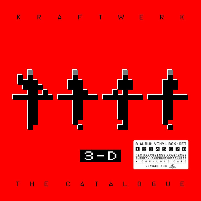 KRAFTWERK 3D The Catalogue 9 LP Vinyl Set NEW 2017