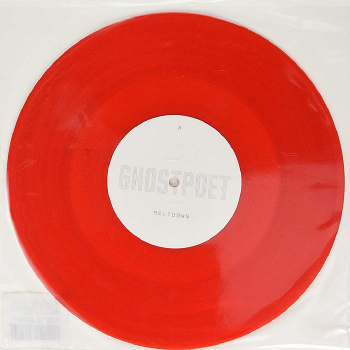 Ghostpoet Meltdown Vinyl 10" Single Red Colour 2013