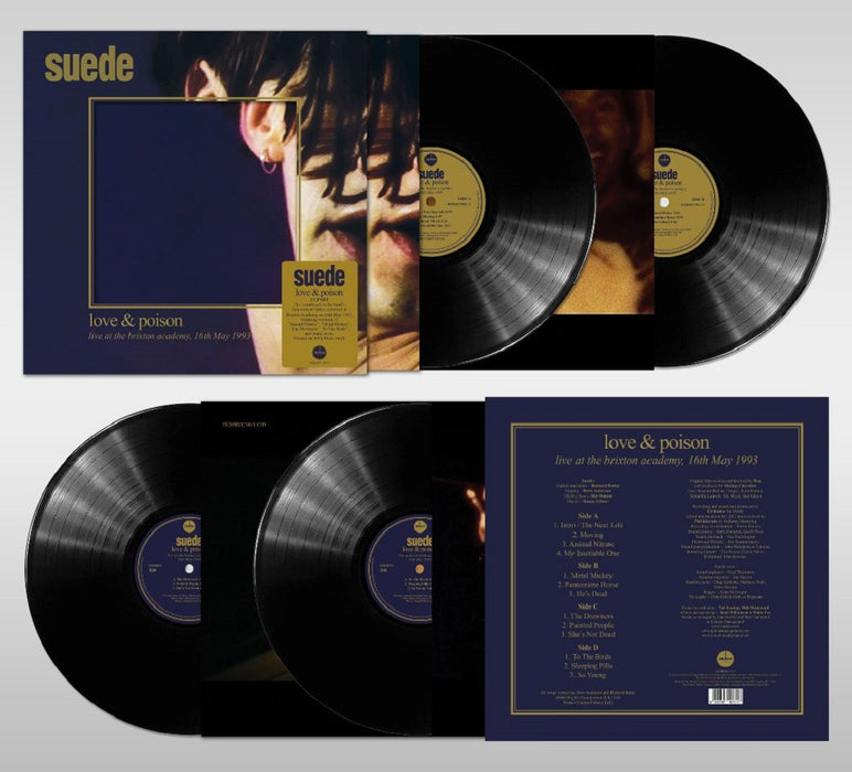 Suede Love And Poison Vinyl LP 2022