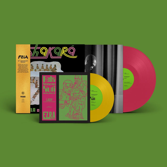 Fela Kuti Shakara Vinyl LP Pink & Yellow Colour 2023
