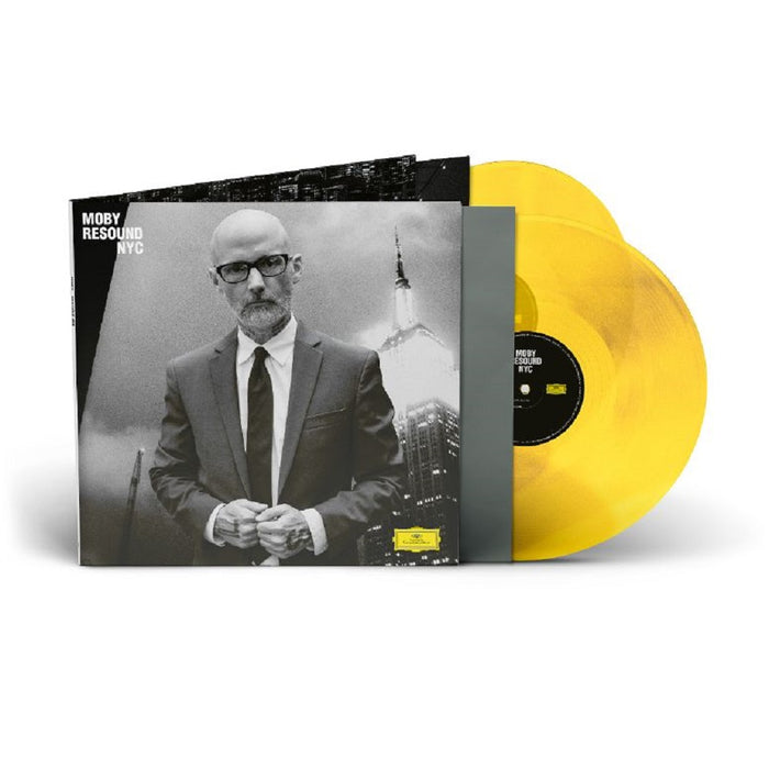 Moby Resound NYC Vinyl LP Indies Sun Yellow Translucent Colour 2023