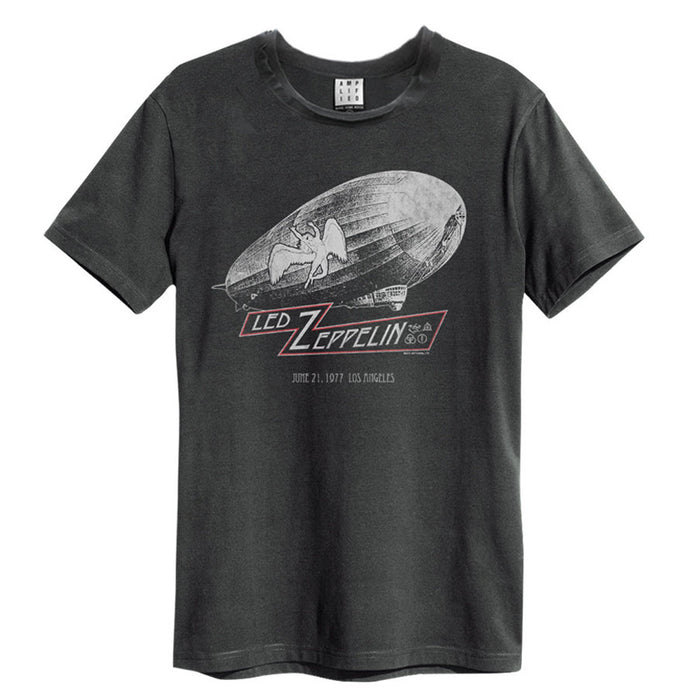 Led Zeppelin Dazed Confused Amplified Vintage Charcoal XL Unisex T-Shirt
