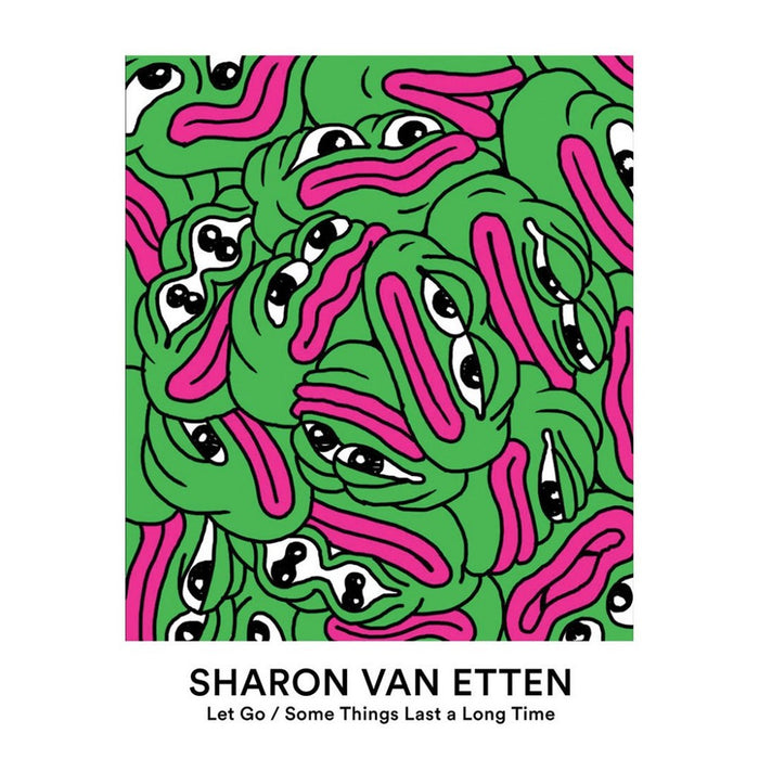 Sharon Van Etten Lets Go/Somethings last A Long Time 7" Vinyl Single Green Colour 2021