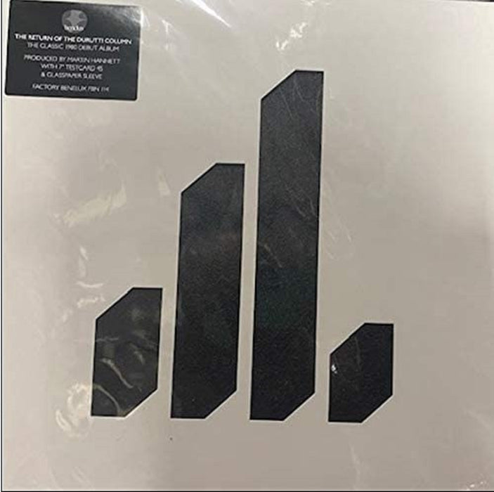 Durutti Column - The Return of The Durutti Column Vinyl LP Glasspaper Sleeve & 7" 2020