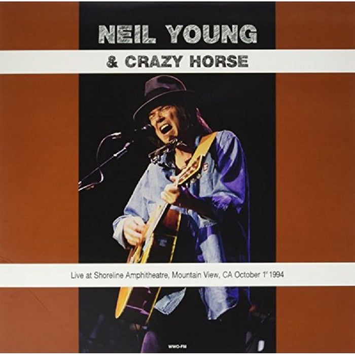 Neil Young & Crazy Horse Live At Shoreline Ampitheatre, Mountain View, CA October 1st 1994 Vinyl LP Translucent Green Colour 2017